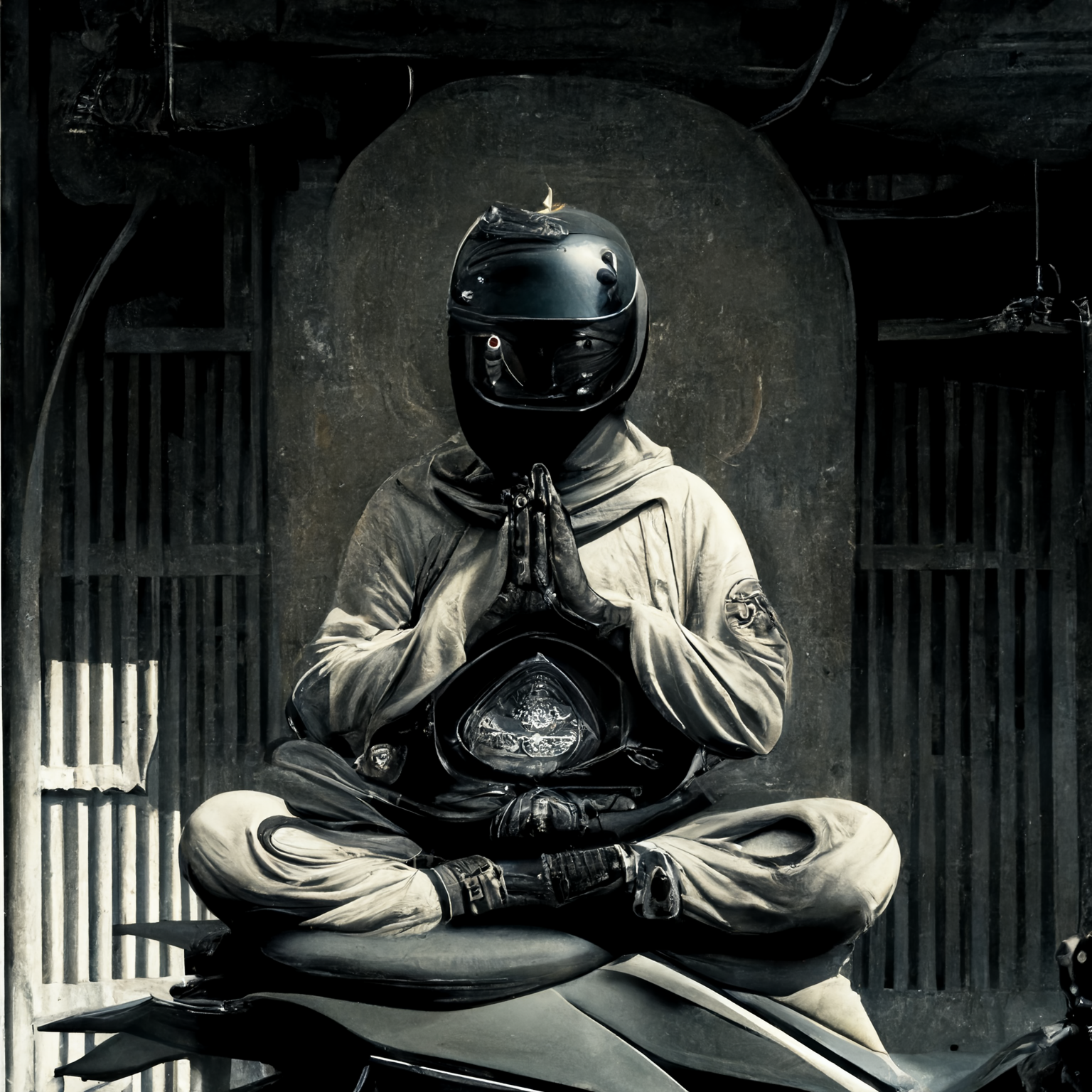 Nebachiv - Buddha в мотошоломі ICON